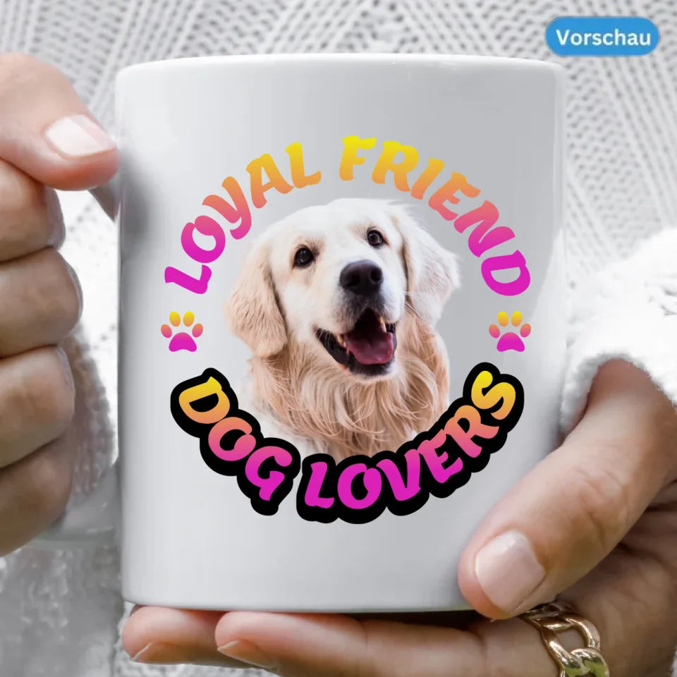 Individuelles tasse personalisieren haustiere fellflow.de