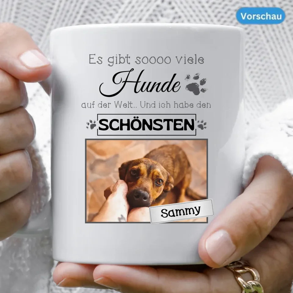 Individuelles tasse personalisieren haustiere fellflow.de